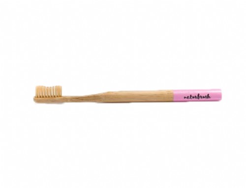 Naturbrush Cepillo Dental Adulto Rosa